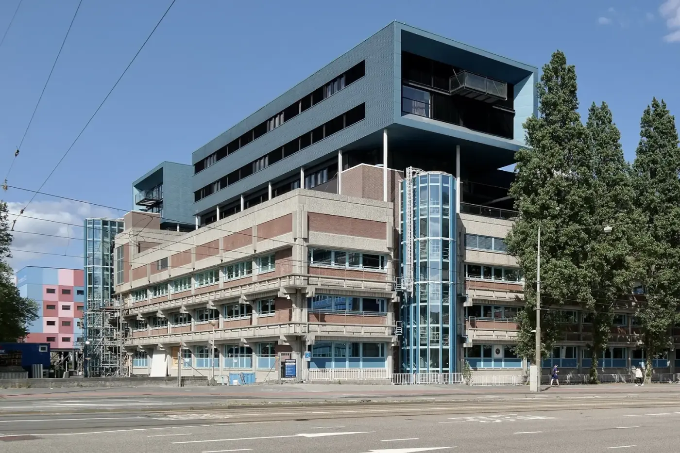 Noordwestelijke vleugel van locatie VUmc aan De Boelelaan in 2025